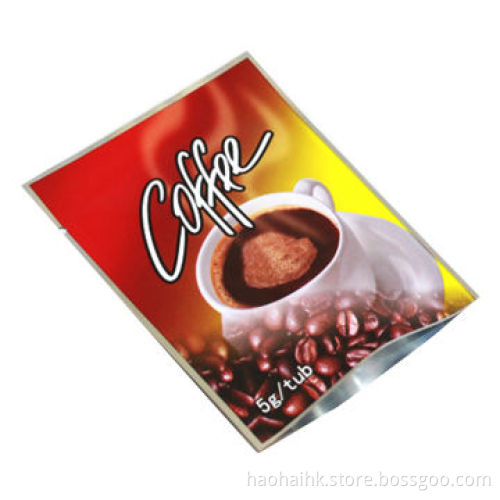 Compound Coffee Food Bag, Doypak and Resealable